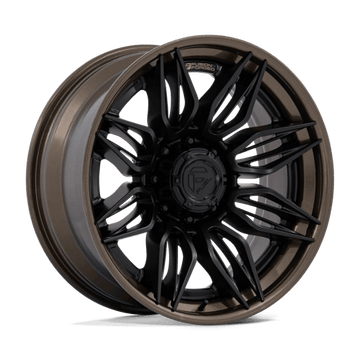 Fuel Off-Road Wheels FC404 Mutiny Matte Black with Gloss Bronze Lip
