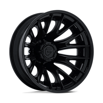 Fuel Off-Road Wheels D406 Catalyst Dually Matte Black with Gloss Black Lip
