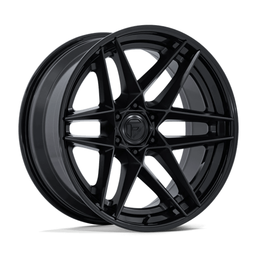 Fuel Off-Road Wheels FC408 Flight Matte Black with Gloss Black Lip