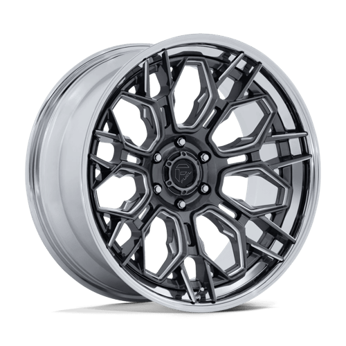 Fuel Off-Road Wheels FC409 Hive Gloss Gunmetal with Chrome Lip