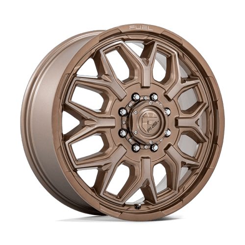 Fuel Off-Road Wheels D876 Flux Dually Platinum Bronze