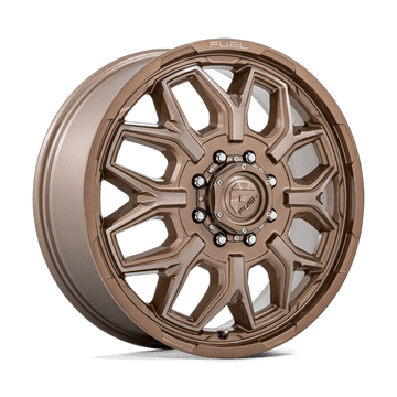 Fuel Off-Road Wheels D876 Flux Dually Platinum Bronze