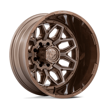 Fuel Off-Road Wheels D876 Flux Dually Platinum Bronze