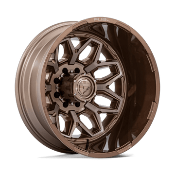 Fuel Off-Road Wheels D876 Flux Dually Platinum Bronze