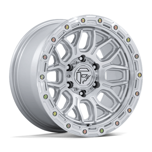 Fuel Off-Road Wheels FC881 Surge Gloss Silver with Machined Face