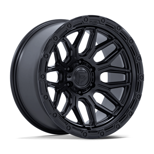 Fuel Off-Road Wheels FC881 Surge Matte Black with Gloss Black Lip