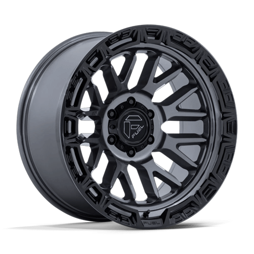 Fuel Off-Road Wheels FC890 Rail Gloss Gunmetal with Gloss Black Lip