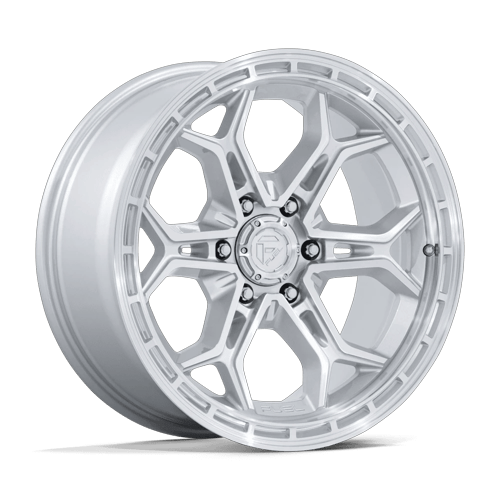 Fuel Off-Road Wheels FC896 Heathen Gloss Silver with Machined Face