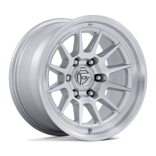 Fuel Off-Road Wheels FC902 Spur Gloss Silver with Machined Face