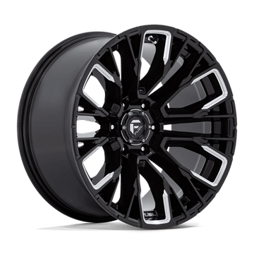 Fuel Off-Road Wheels D849 Rebar Gloss Black Milled