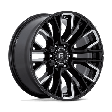 Fuel Off-Road Wheels D849 Rebar Gloss Black Milled