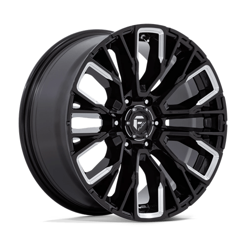 Fuel Off-Road Wheels D849 Rebar Gloss Black Milled