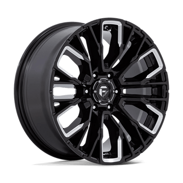 Fuel Off-Road Wheels D849 Rebar Gloss Black Milled
