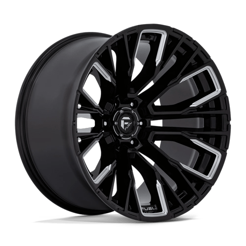 Fuel Off-Road Wheels D849 Rebar Gloss Black Milled