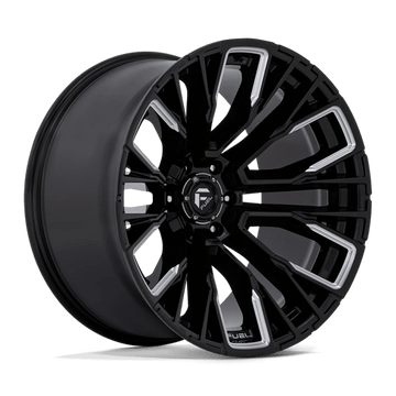 Fuel Off-Road Wheels D849 Rebar Gloss Black Milled