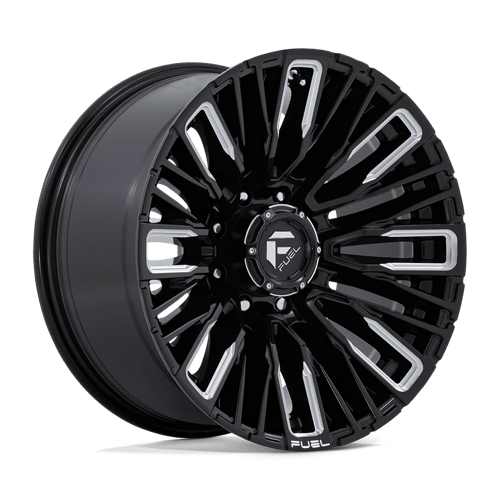 Fuel Off-Road Wheels D849 Rebar Gloss Black Milled