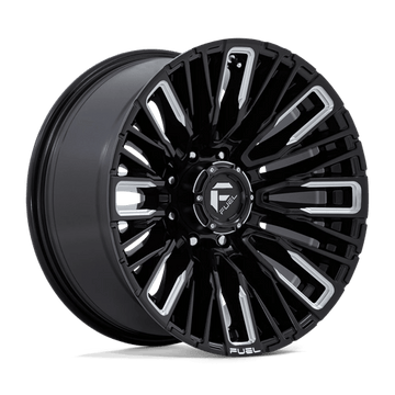 Fuel Off-Road Wheels D849 Rebar Gloss Black Milled