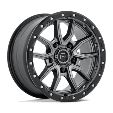 Fuel Off-Road Wheels D680 Rebel Matte Gunmetal Black Bead Ring