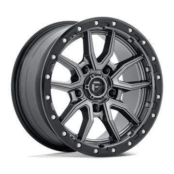 Fuel Off-Road Wheels D680 Rebel Matte Gunmetal Black Bead Ring
