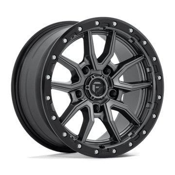 Fuel Off-Road Wheels D680 Rebel Matte Gunmetal Black Bead Ring