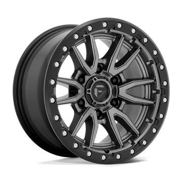 Fuel Off-Road Wheels D680 Rebel Matte Gunmetal Black Bead Ring
