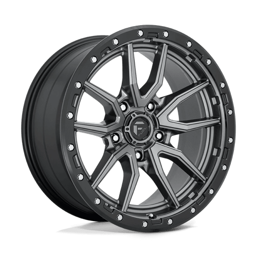 Fuel Off-Road Wheels D680 Rebel Matte Gunmetal Black Bead Ring