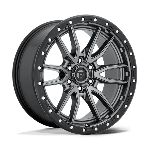 Fuel Off-Road Wheels D680 Rebel Matte Gunmetal Black Bead Ring