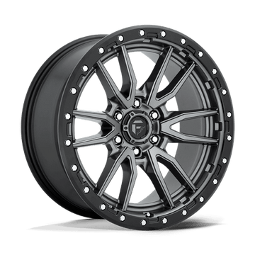 Fuel Off-Road Wheels D680 Rebel Matte Gunmetal Black Bead Ring