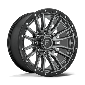 Fuel Off-Road Wheels D680 Rebel Matte Gunmetal Black Bead Ring