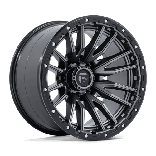 Fuel Off-Road Wheels D680 Rebel Matte Gunmetal Black Bead Ring
