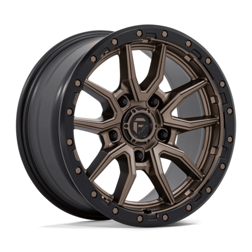 Fuel Off-Road Wheels D681 Rebel Matte Bronze Black Bead Ring