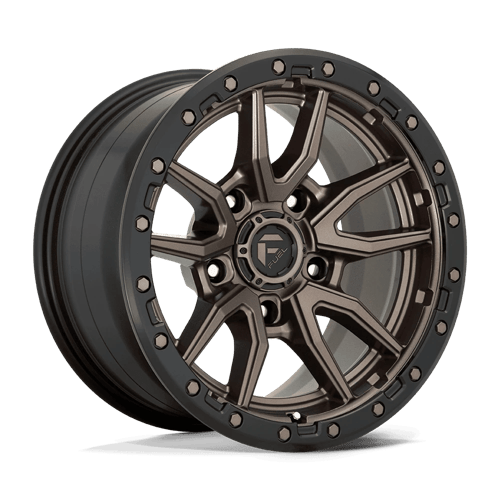 Fuel Off-Road Wheels D681 Rebel Matte Bronze Black Bead Ring