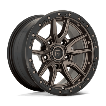 Fuel Off-Road Wheels D681 Rebel Matte Bronze Black Bead Ring