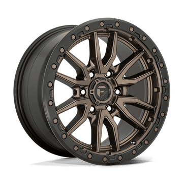 Fuel Off-Road Wheels D681 Rebel Matte Bronze Black Bead Ring