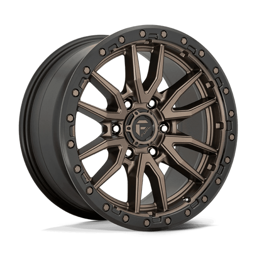 Fuel Off-Road Wheels D681 Rebel Matte Bronze Black Bead Ring