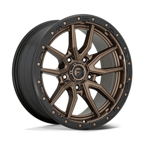 Fuel Off-Road Wheels D681 Rebel Matte Bronze Black Bead Ring