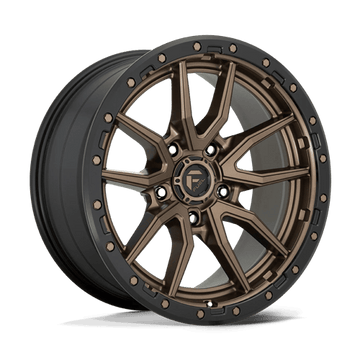 Fuel Off-Road Wheels D681 Rebel Matte Bronze Black Bead Ring
