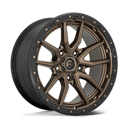 Fuel Off-Road Wheels D681 Rebel Matte Bronze Black Bead Ring