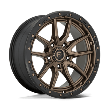 Fuel Off-Road Wheels D681 Rebel Matte Bronze Black Bead Ring