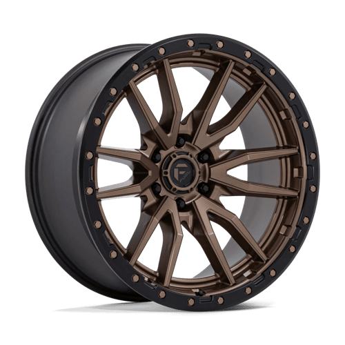 Fuel Off-Road Wheels D681 Rebel Matte Bronze Black Bead Ring