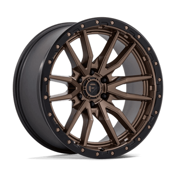 Fuel Off-Road Wheels D681 Rebel Matte Bronze Black Bead Ring