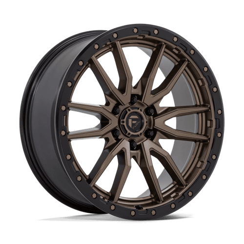 Fuel Off-Road Wheels D681 Rebel Matte Bronze Black Bead Ring