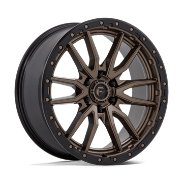 Fuel Off-Road Wheels D681 Rebel Matte Bronze Black Bead Ring