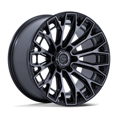 Fuel Off-Road Wheels FC882 Trax Gloss Black with Machined Dark Tint Face