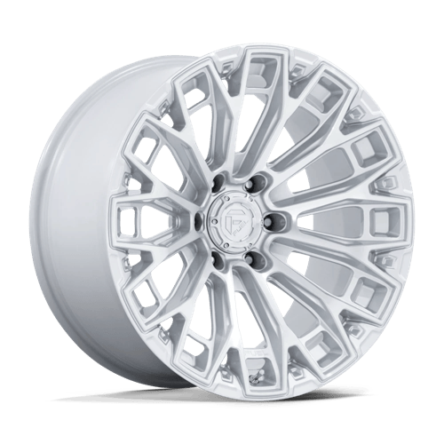 Fuel Off-Road Wheels FC882 Trax Gloss Silver with Machined Face