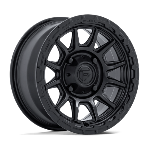 Fuel Off-Road Wheels FV866 Piston Utv Matte Black with Gloss Black Lip