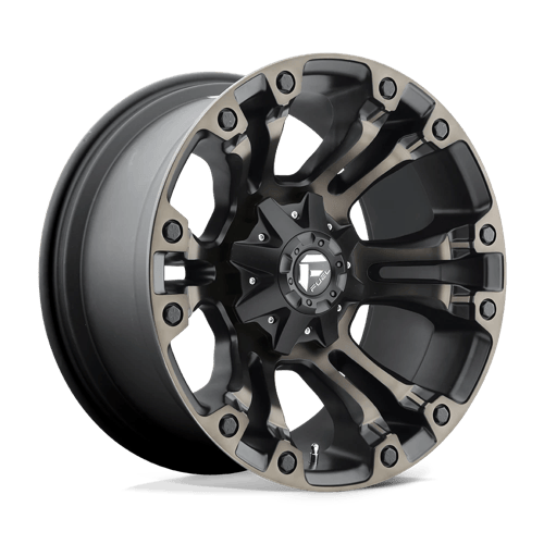 Fuel Off-Road Wheels D569 Vapor Matte Black Double Dark Tint