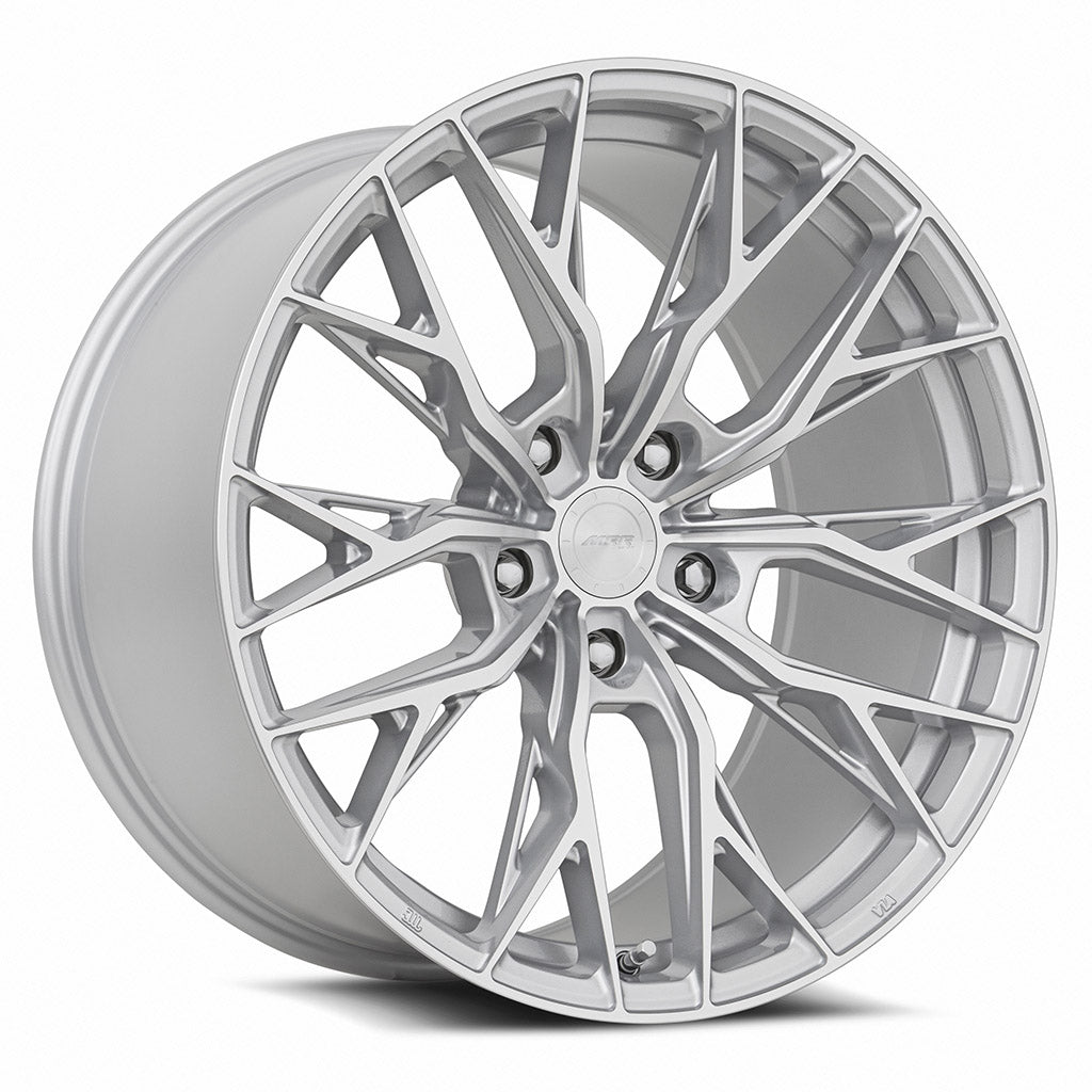 MRR Wheels GF5 Silver Machine Face fit Corvette C8