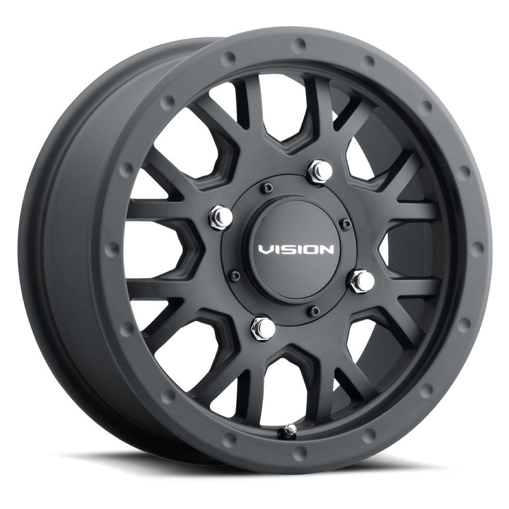 Vision ATV Wheels GV8 Invader Satin Black