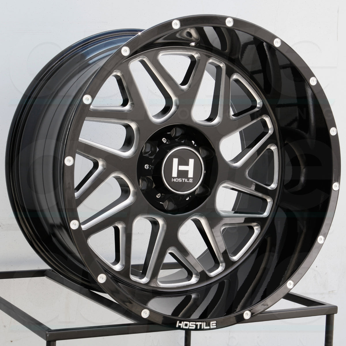 Hostile Wheels H108 Sprocket Black Milled